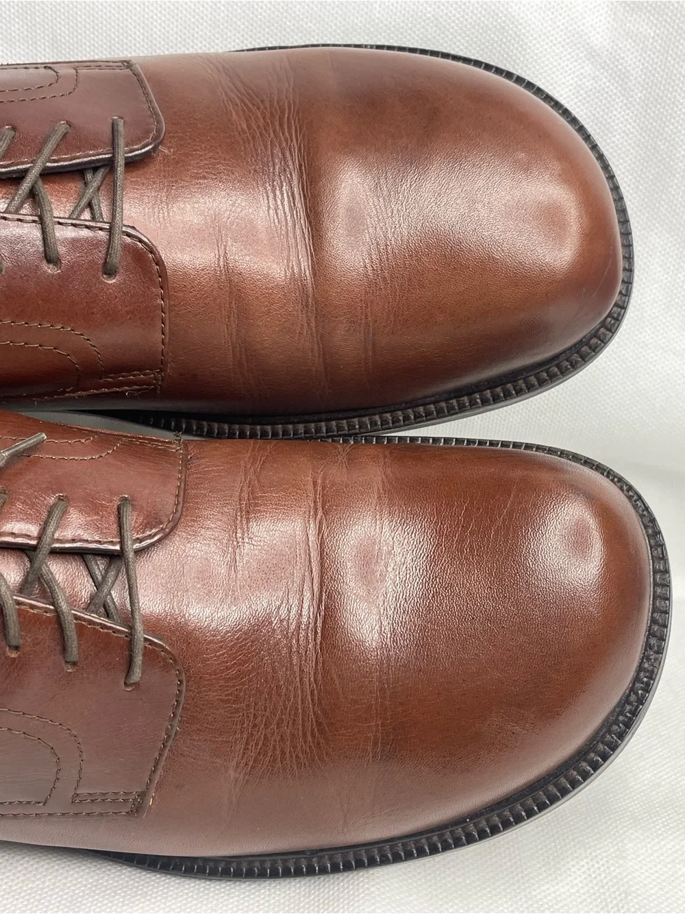 Footprints by Birkenstock Brown Leather Oxfords Size 44 Men Size US 11 / 11.5